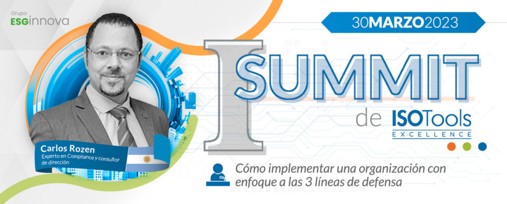 I Summit ISOTools: Cómo implementar una organización con enfoque a las 3 líneas de defensa